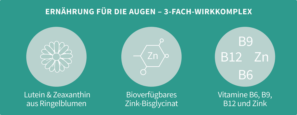 Ernährung für die Augen - Carotinoide, Zink und B-Vitamine sind besonders wichtig