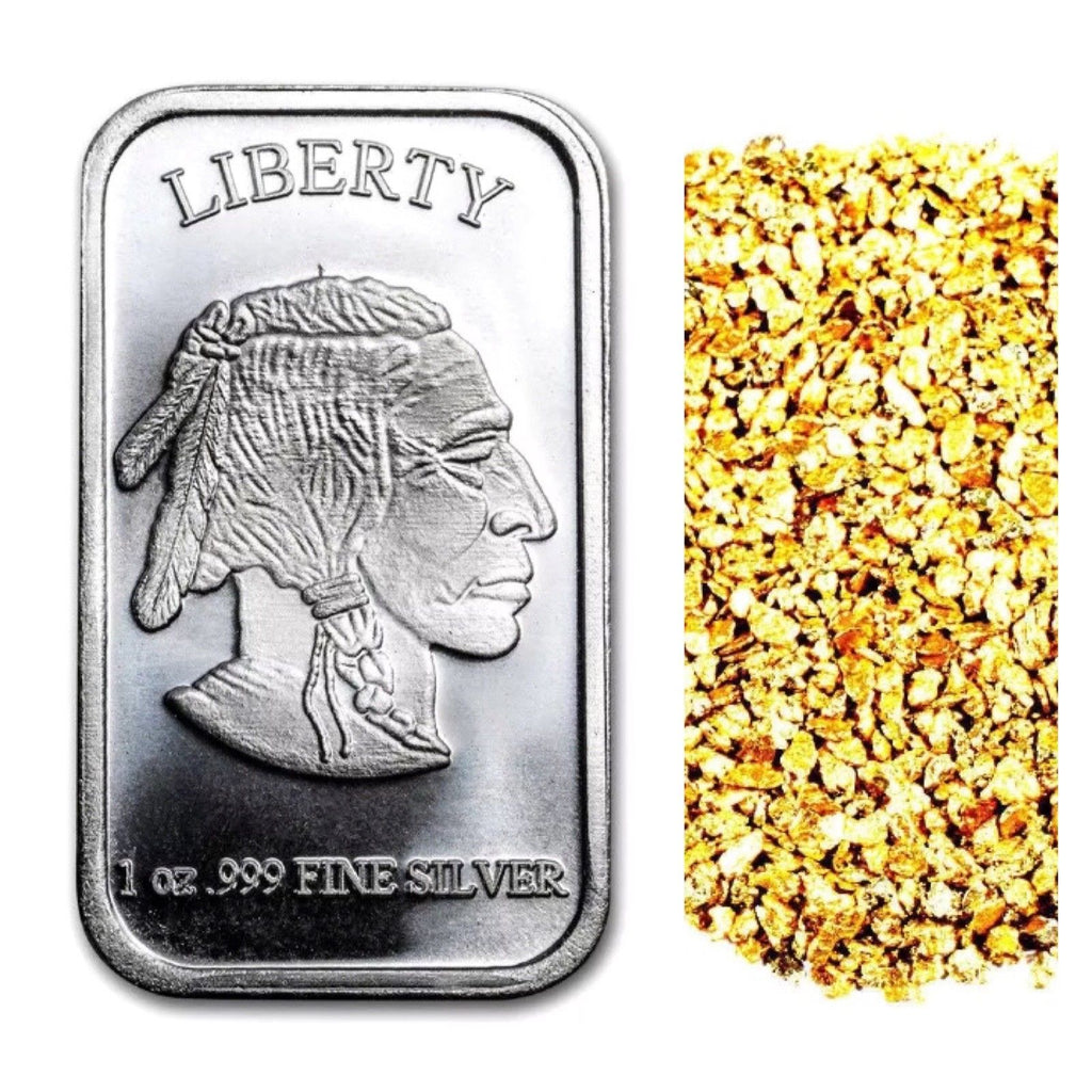 1 TROY OZ .999 FINE SILVER BUFFALO BAR BU – LIQUID BULLION