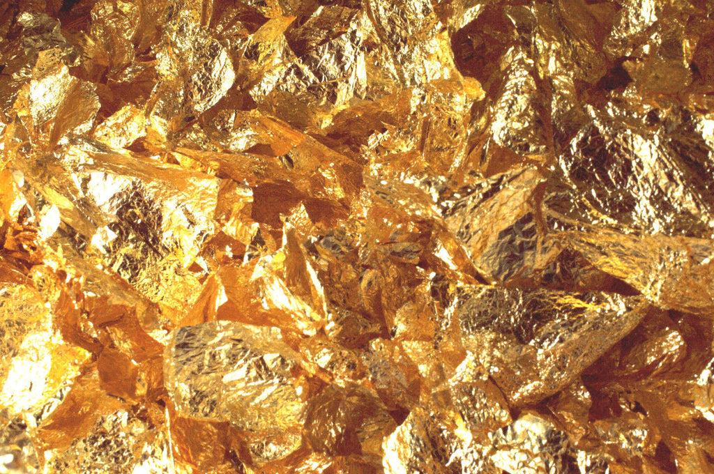 10 Grams Gold Leaf Flake - Huge Beautiful Flakes - 100