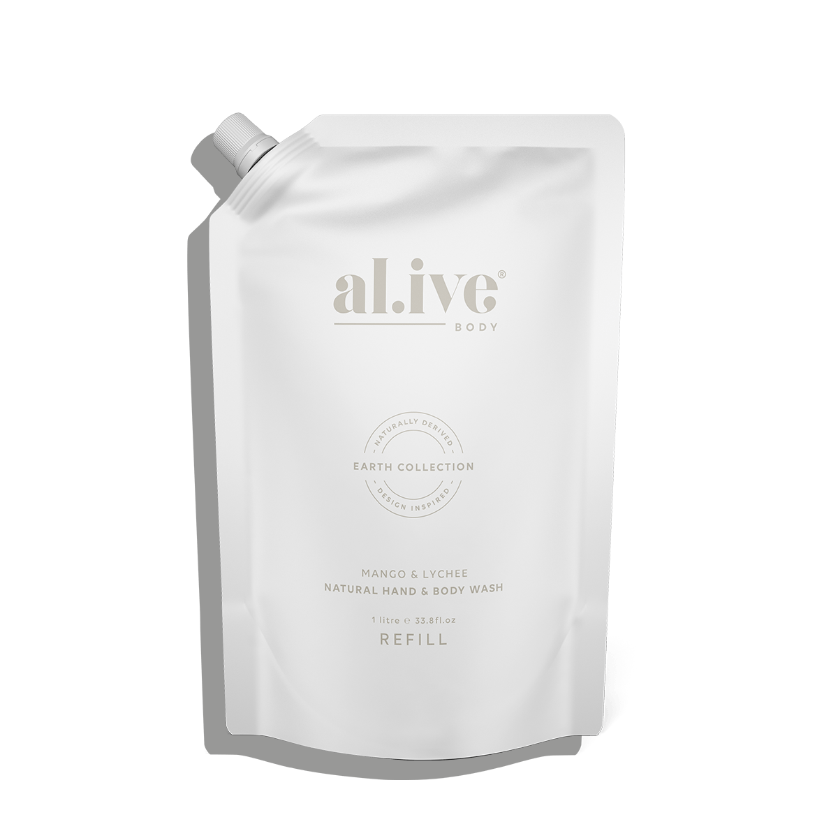 1 LTR WASH REFILL - MANGO & LYCHEE - alive body product image