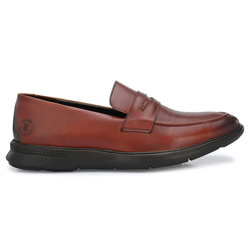 Legwork Loafer 2.0 Cognac Italian Leather Shoes 7UK