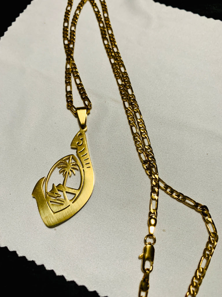Guam Seal & Hook Iconic Pendant and Necklace – SirenaSisters
