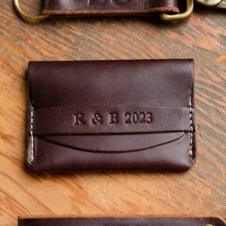 Custom Leather Tuck Wallet - The Local Branch