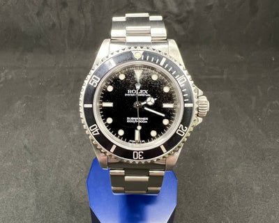 Rolex Oyster Perpetual Submariner Ref 14060 No Date Automatic Watch