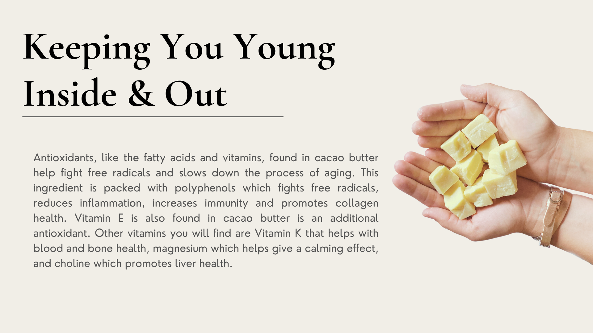 antioxidant stay young anti-aging healthy snack