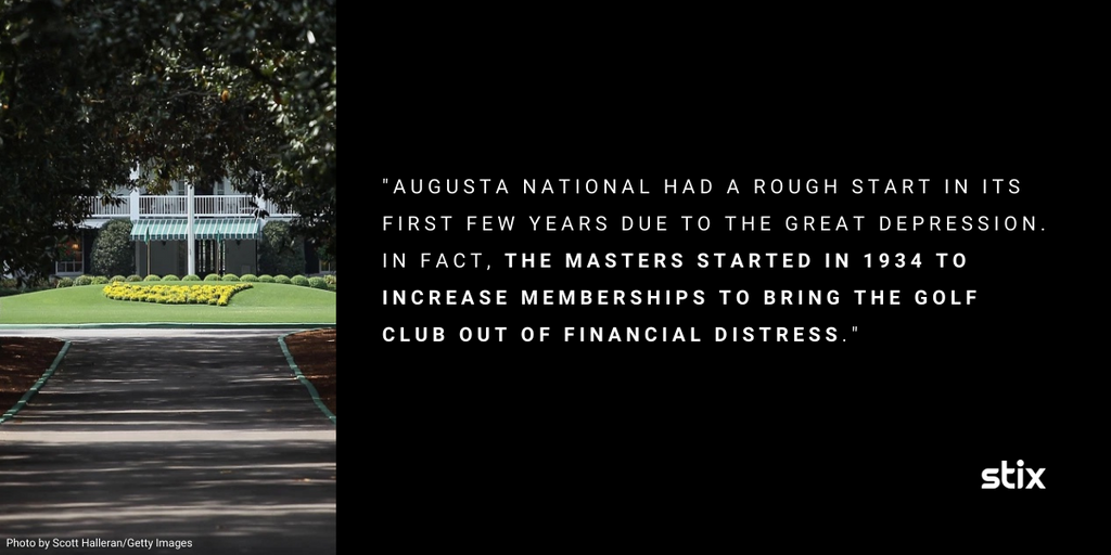 Stix Golf Augusta National Bucket List