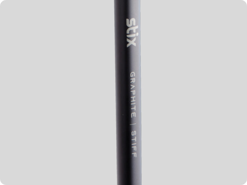 Graphite and steel golf club shafts