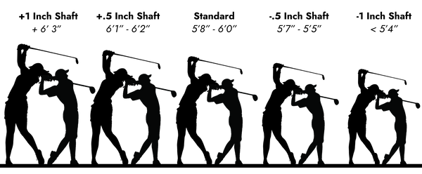 Stix Golf Clubs Height Chart