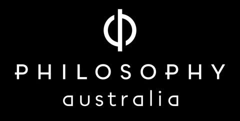 Philosophy Australia logo made in Australia timeless women's fashion