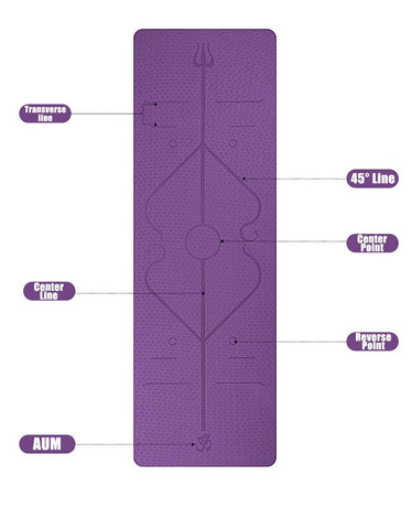 typical yoga mat size
