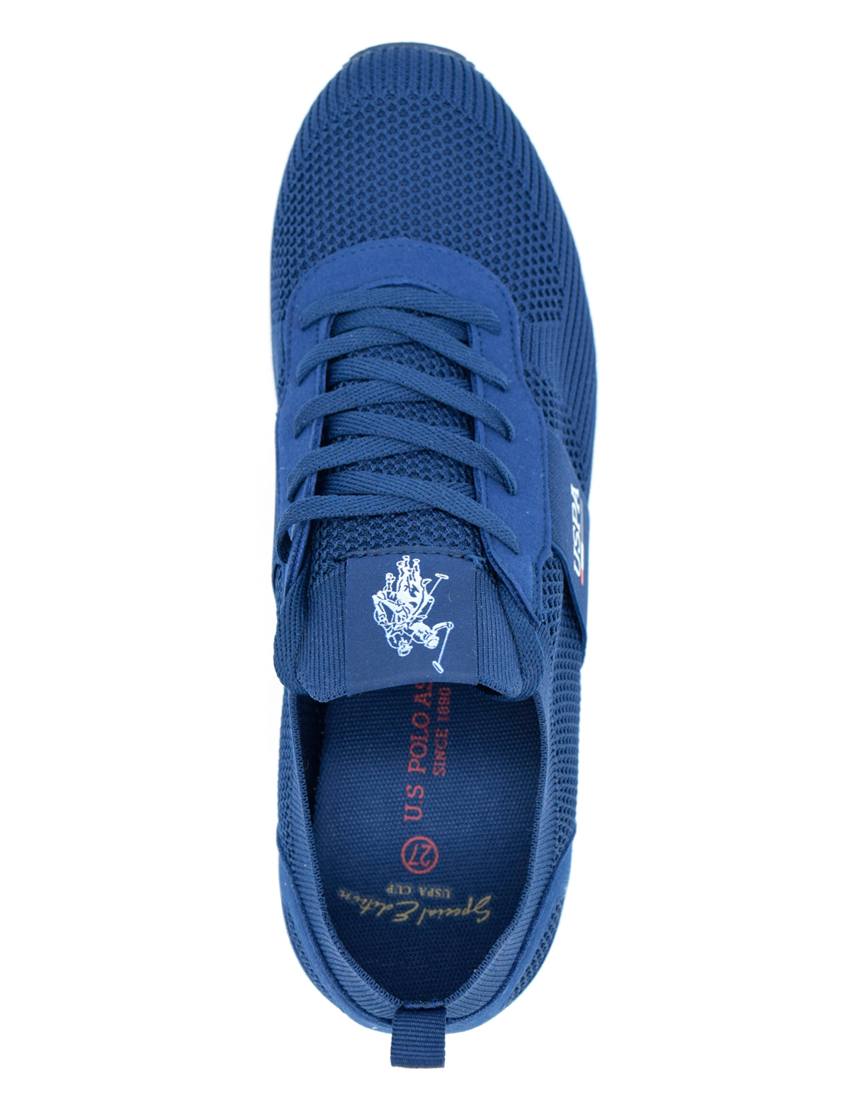 tenis polo azul marino