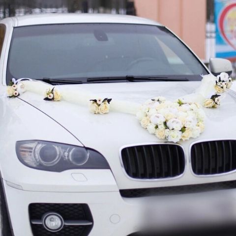 champetre voiture decoration mariage