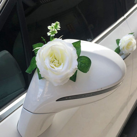 voiture mariage decoration