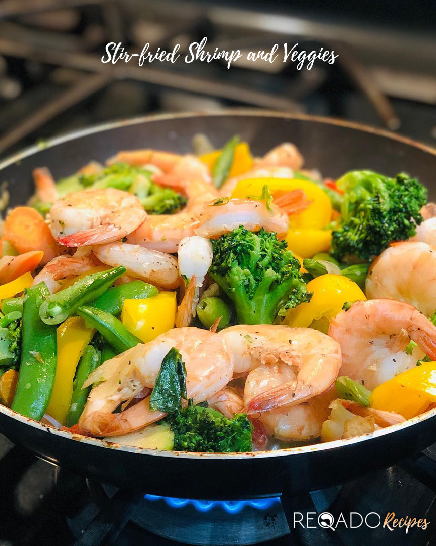 Stir-fried Shrimp and Vegetables