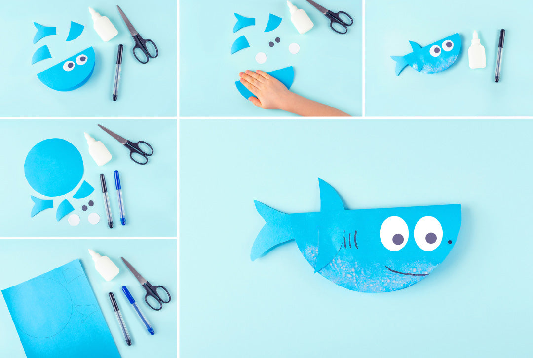 Shark crafts for kids