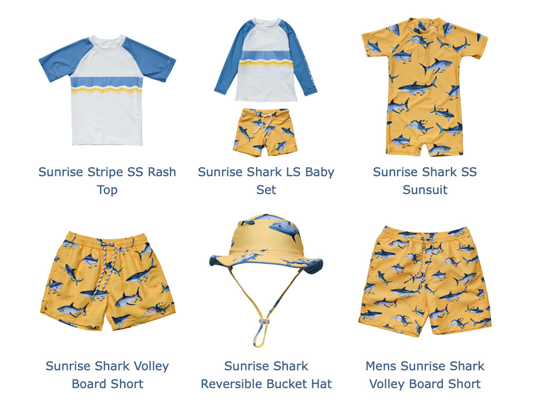 Sunrise Shark Collection