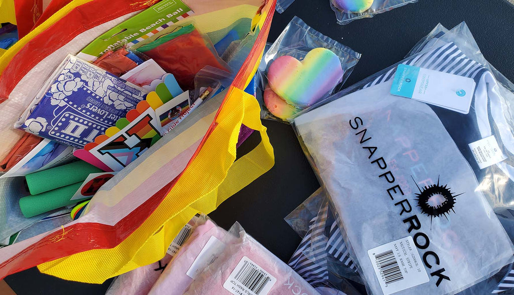 Hingham Pride Project goodies bags