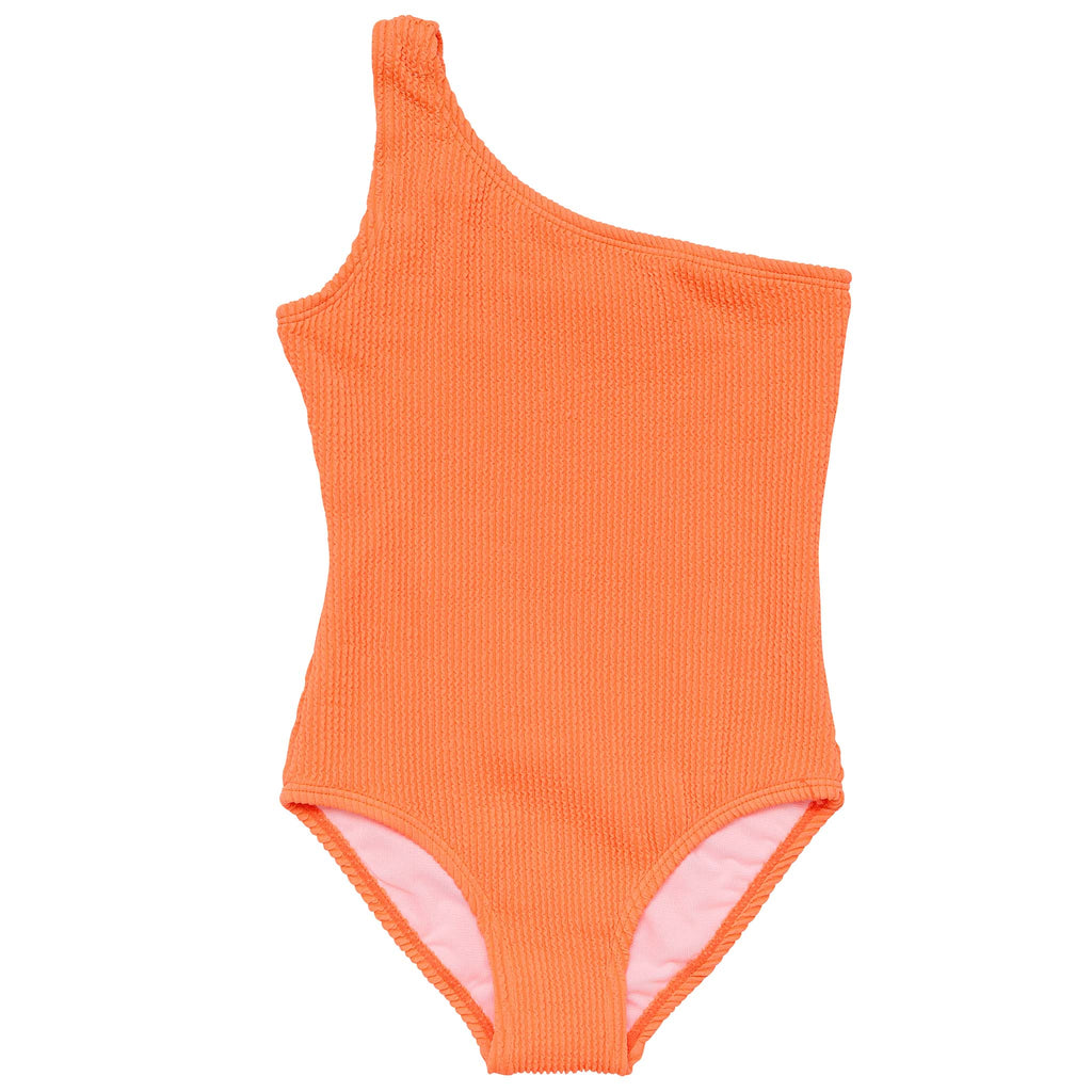 Buy Tangerine One Shoulder Swimsuit by Snapper Rock online - Snapper Rock