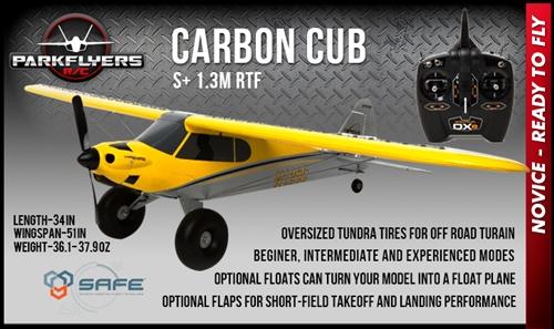 carbon cub s rc plane