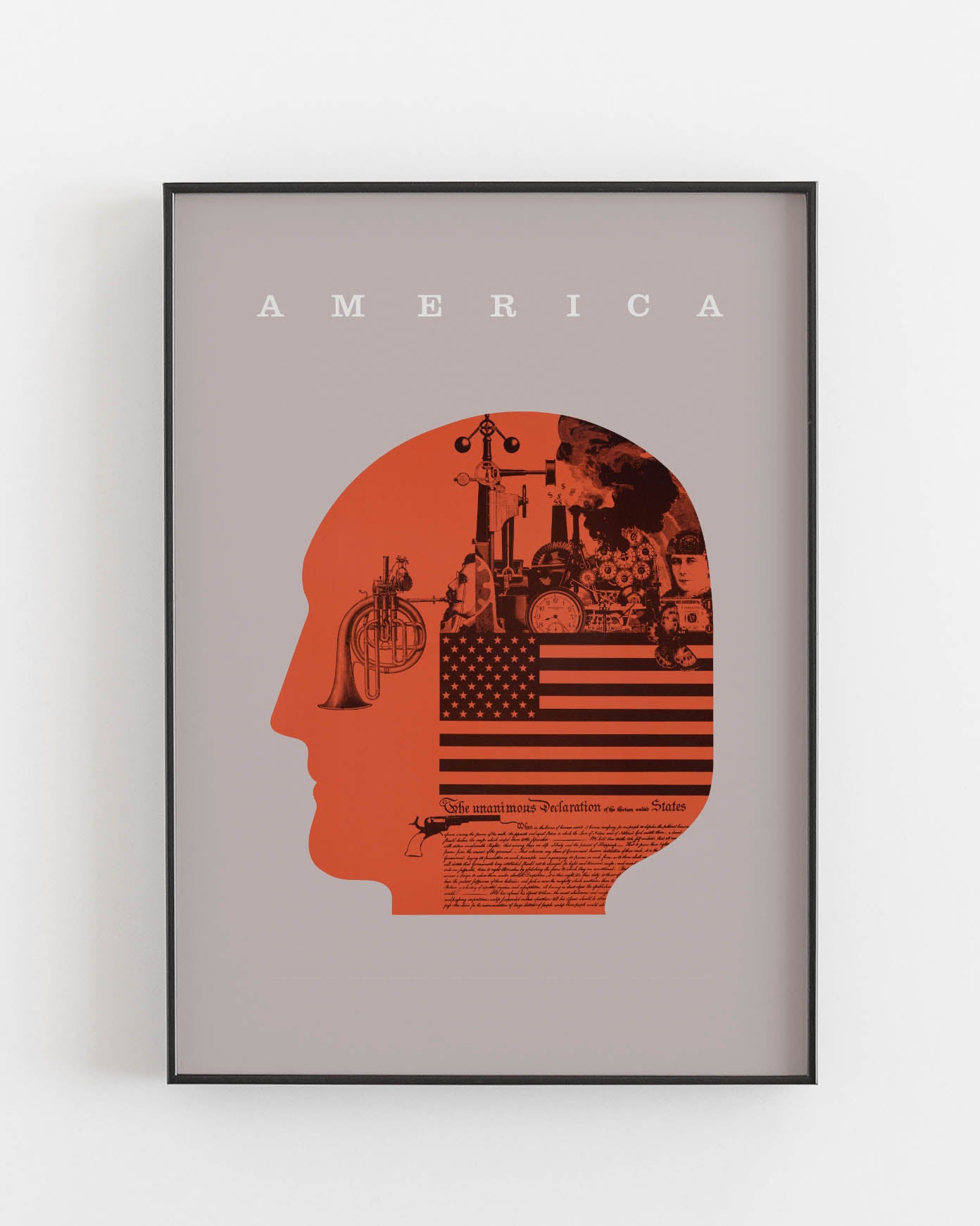 America patriotism poster print – Arts Social Club