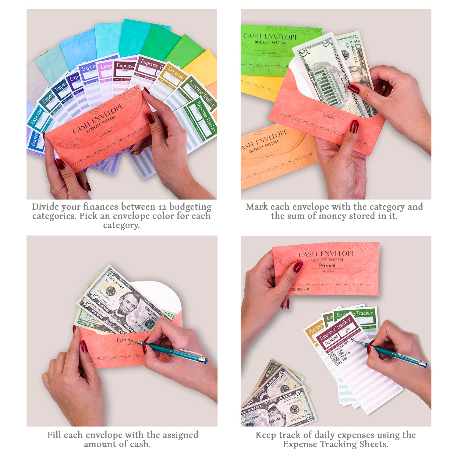 cash envelope system vs electronic budget