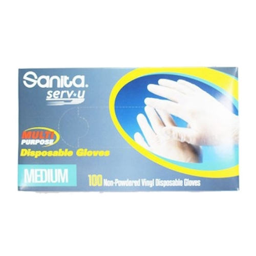 sanita vinyl gloves