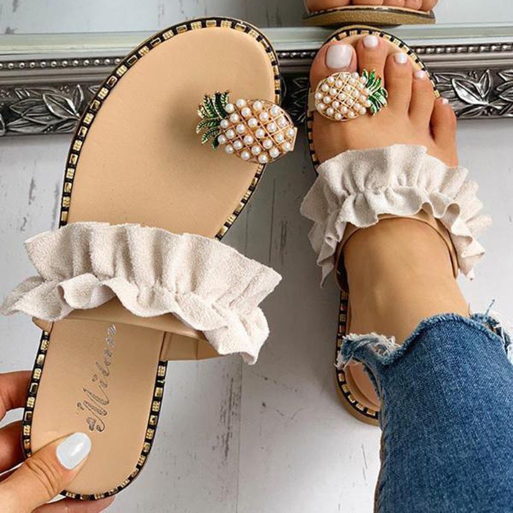 flat casual sandals