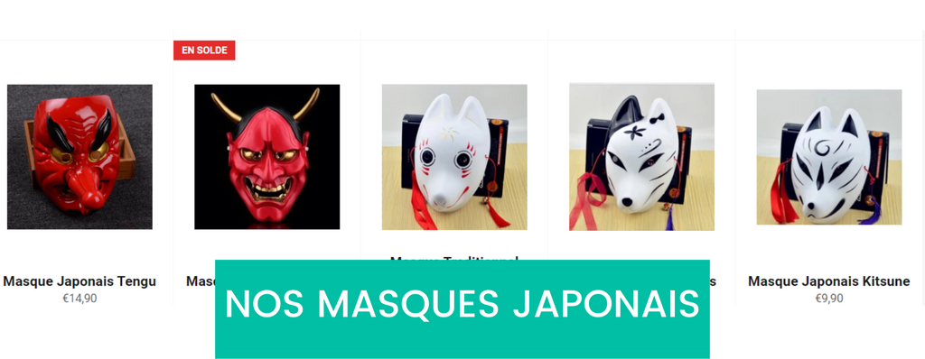 masques japonais eternal-japon