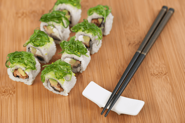 Generic Baguettes japonaises naturelles pointues Baguettes à sushi