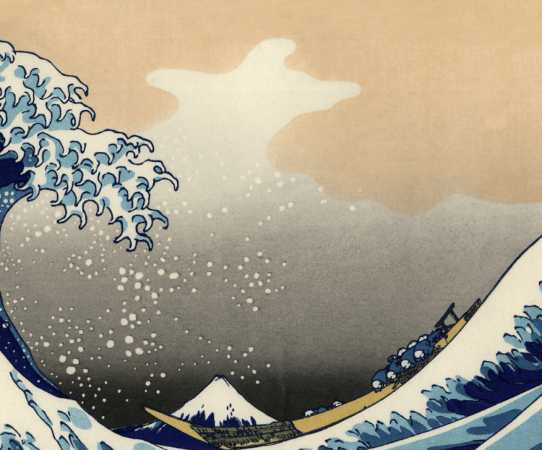 Pourquoi faire l'histoire de la vague d'Hokusai ?