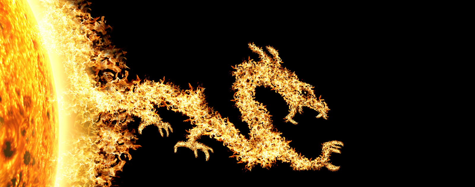 dragon feu