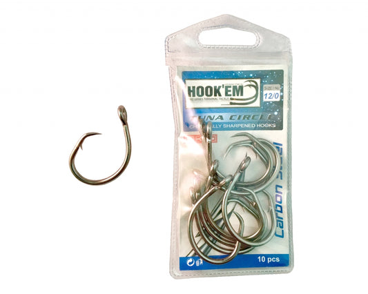 Hookem Tuna Circle Hooks 16/0 5 Pack – REEL 'N' DEAL TACKLE