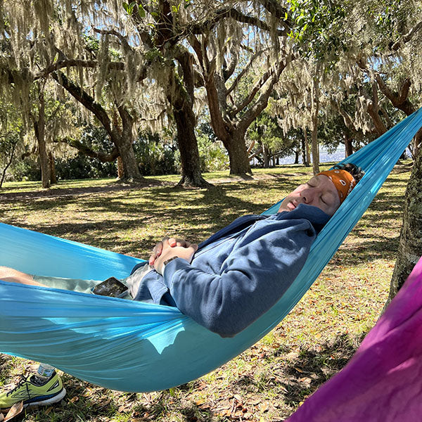 Take a hammock to catch a nap on Cumberland Island