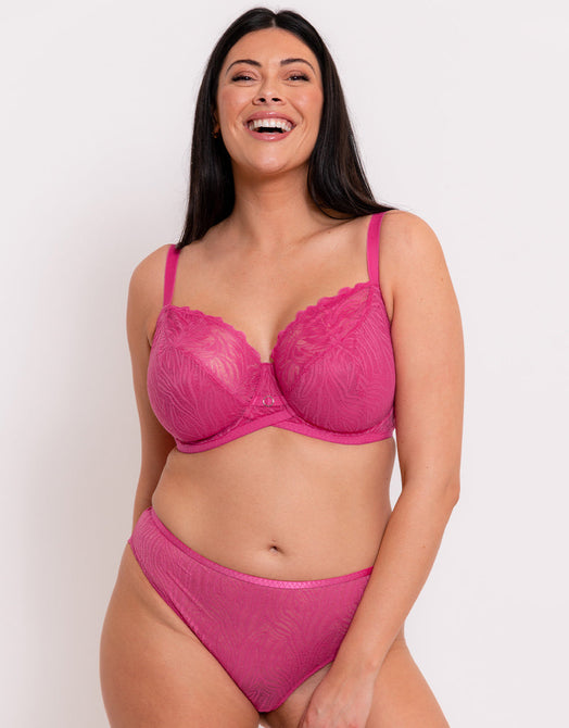 CURVY KATE non padded scoop bra Left in size 36J, 38HH, 40H and