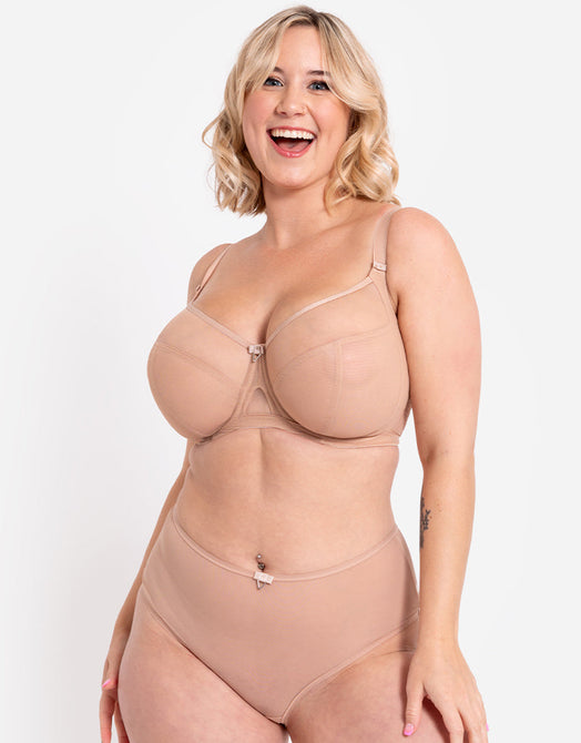 Curvy Kate Smoothie Strapless Moulded Bra Latte – Curvy Kate US