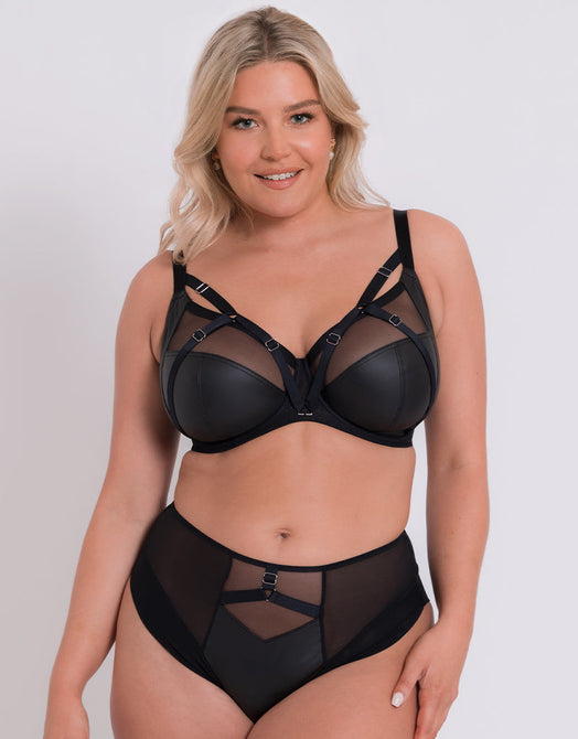 Curvy Kate Centre Stage Full Plunge Bra in Latte