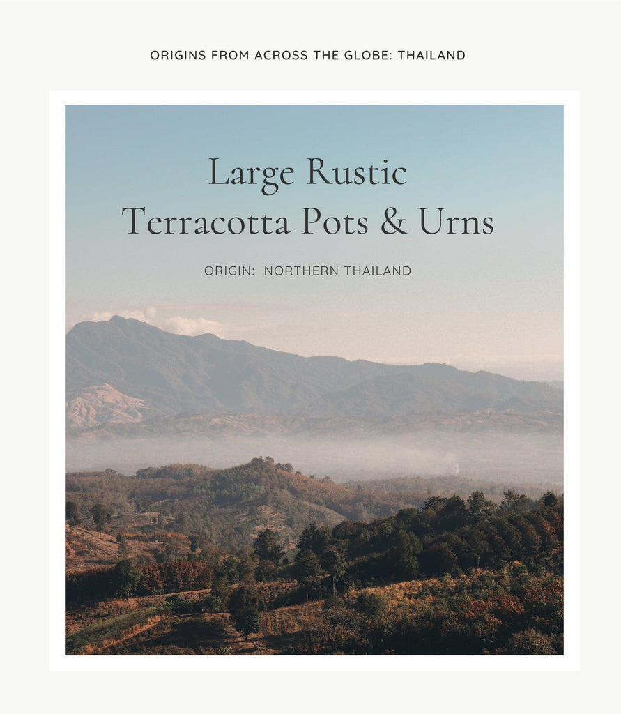 Large Rustic Terracotta Pots & Urns