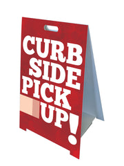 Customized Curb Side Pick Up Banners