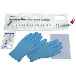 Advance Plus Touch Free Coude Intermittent Catheter System 14 Fr 16" 1500 mL - BuyMedical.com product image