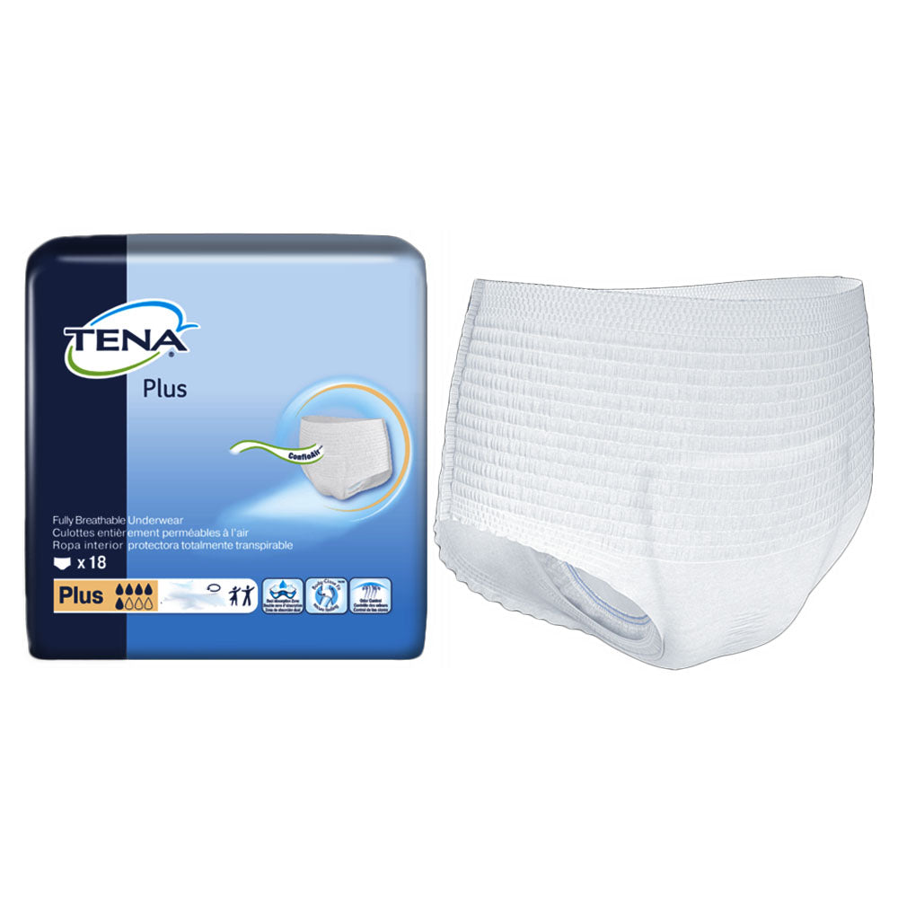 TENA Plus Protective Underwear, 2XL, 68