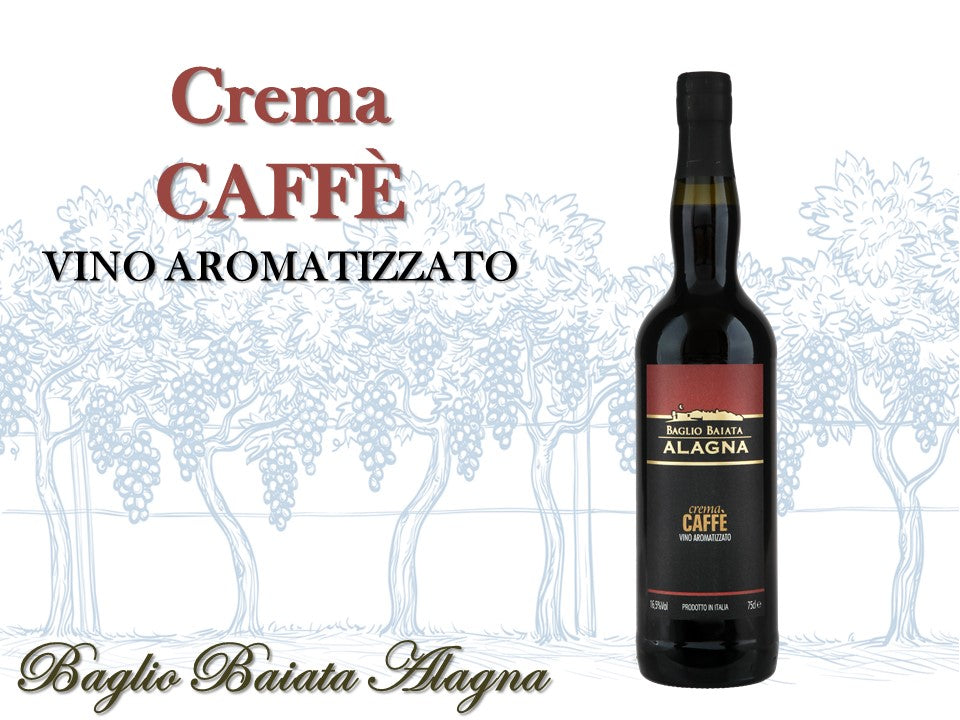 Baglio Baiata Alagna Crema CAFFÈ VINO AROMATIZZATO, Baglio Baiata Alagna, 阿蘭尼亞酒莊, 買葡萄酒, 瑪薩拉葡萄酒, Marsala Wine, Fine Wine Asia, 意大利評分酒, italian wine, Wine Searcher, 葡萄酒推介, 頂級葡萄酒, 葡萄酒送貨