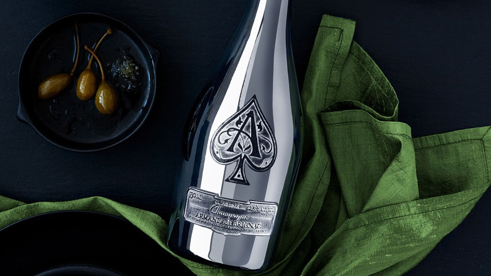 Armand de Brignac Ace Silver Blanc de Blancs NV, 黑桃A銀色香檳, 法國名莊酒, 買香檳, 香檳推薦, Champagne, French Wine