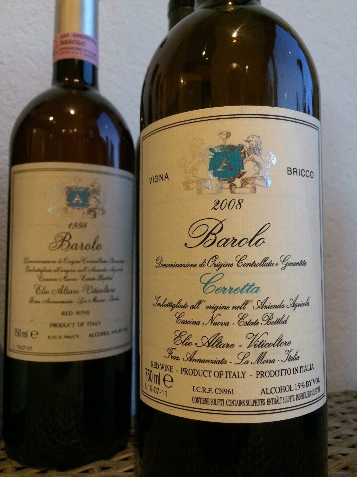 Elio Altare, Barolo, Cerretta Vigna Bricco, 伽列塔園, 買紅酒, Red Wine, Fine Wine Asia, 意大利得獎酒, italian red wine, Wine Searcher, 紅酒推介, 頂級紅酒, 紅酒送貨