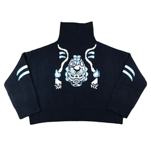 CG Kitsune Knit Sweater Navy