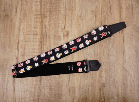 devil guitar strap