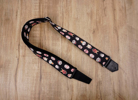 devil guitar strap