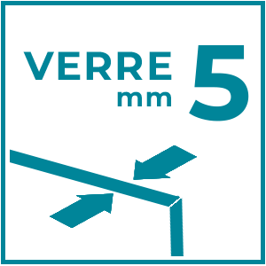 PB-5-70-verre d'épaisseur 5mm