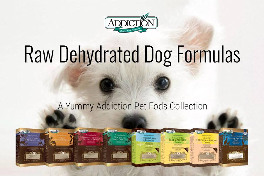 addiction dehydrated dog food