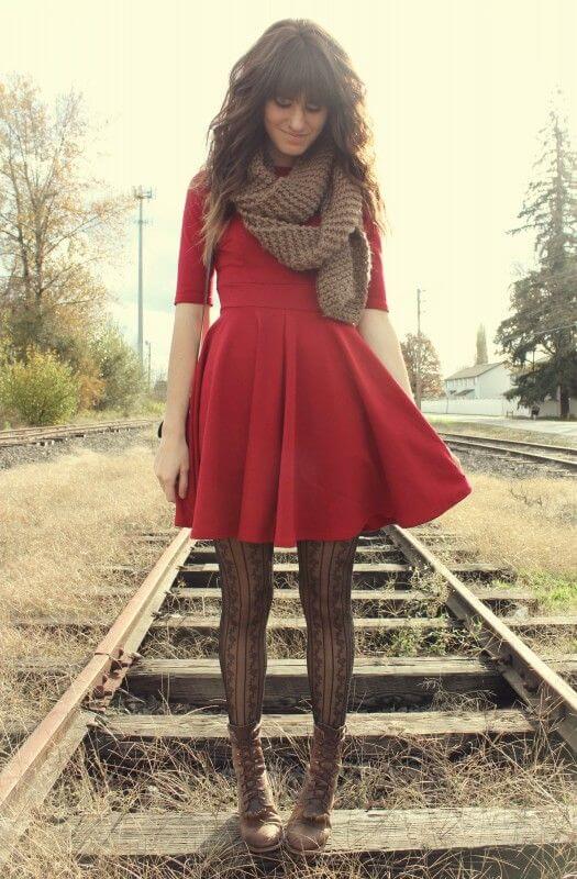 Robe rouge