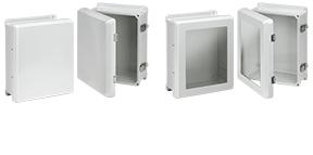 nVent Hoffman HJ1210HWPL2LG Flat Hinged Latch Cover Enclosure nVent Hoffman HJ1210HWPL2LG